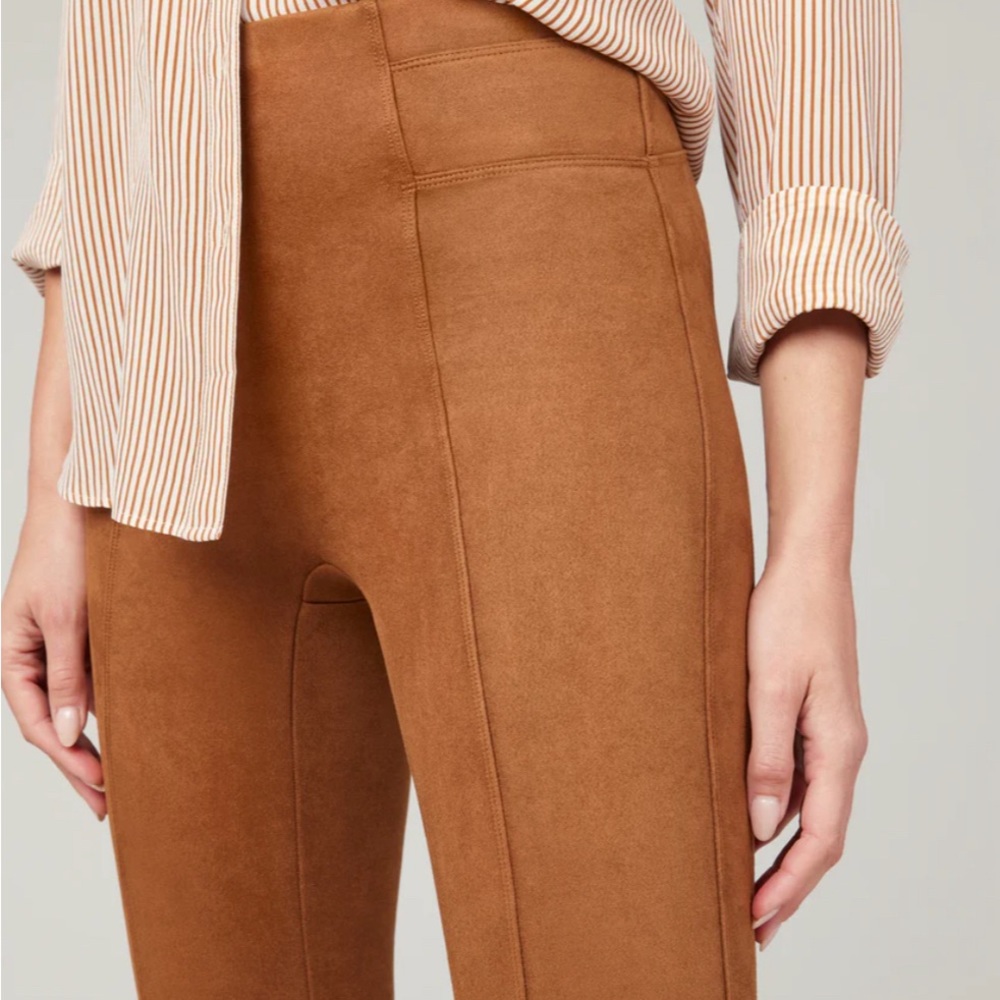 Spanx faux suede leggings NWOT